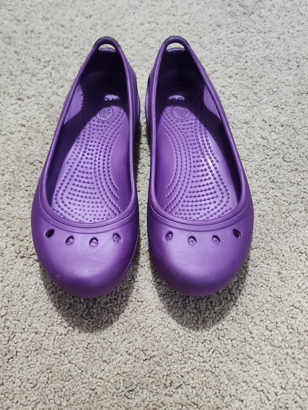 Crocs Kadee Purple Slip-On Comfort Shoes